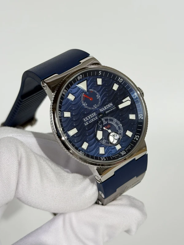 Ulysse Nardin BLUE WAVE, LIMITED & NUMBERED EDITION OF 1896 pcs 263-68le-3 3