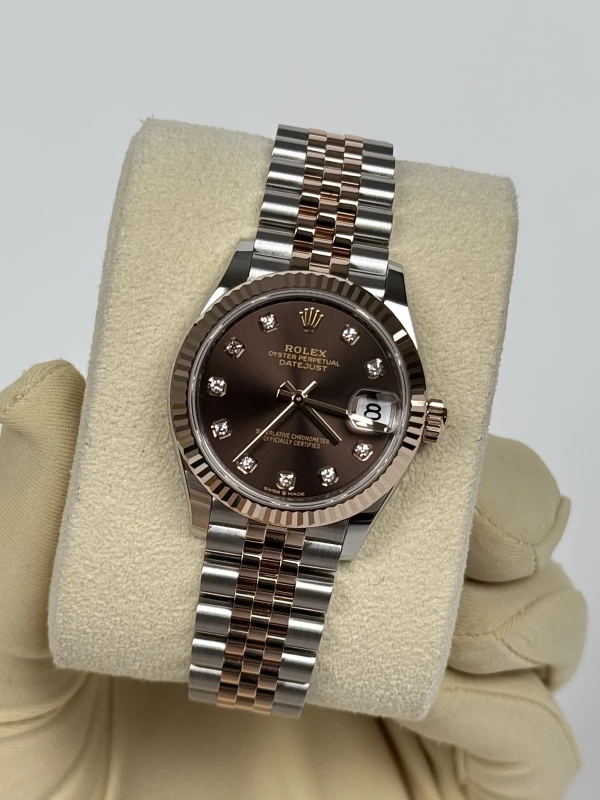 Rolex 31mm Steel and Everose Gold 278271-0028 4