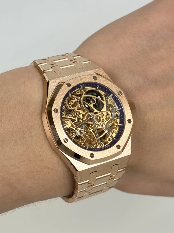 Audemars Piguet Double Balance Wheel Openworked 37 mm 15467OR.OO.1256OR.02 5