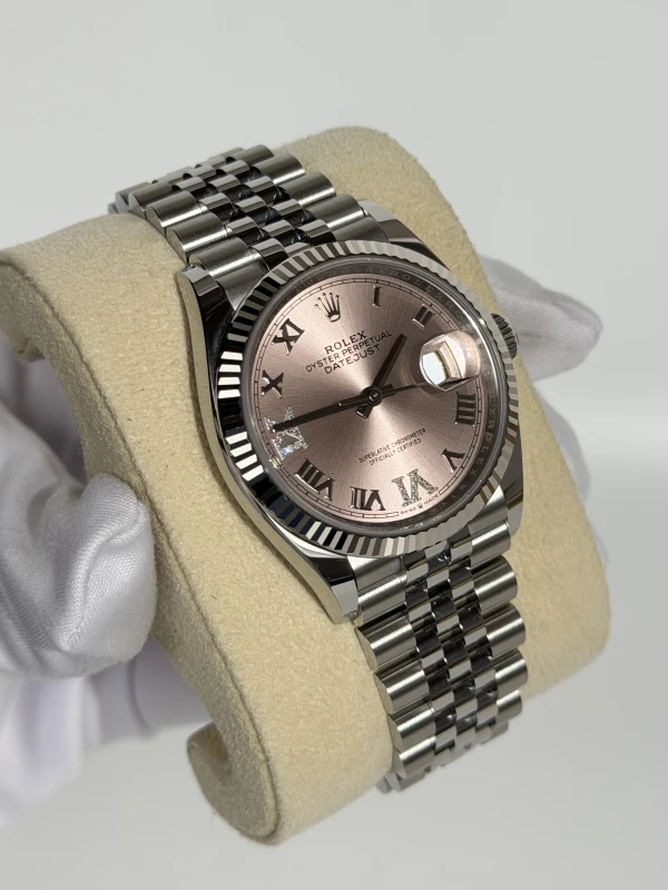 Rolex 36 mm Steel and White Gold 126234-0031 2