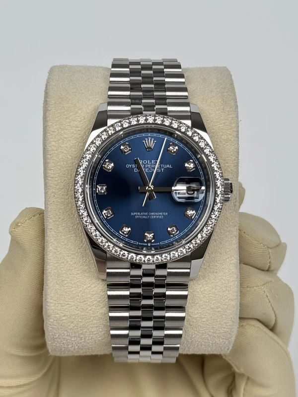 Rolex 36mm Steel and White Gold 126284rbr-0029 2