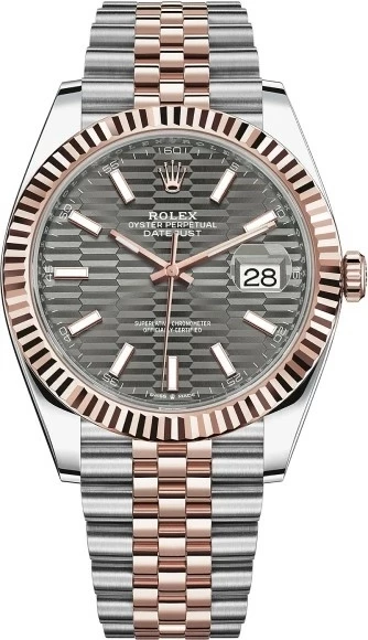 Datejust 41mm Steel and Everose Gold