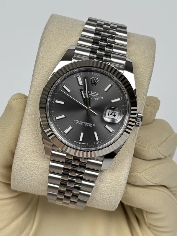 Rolex 41mm Steel and White Gold 126334-0014 4