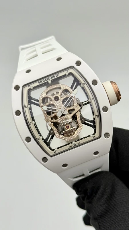 Richard Mille Skull Tourbillon Gold RM 52-01 AN RG-ATZ 3