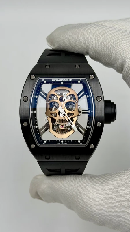 Richard Mille Skull Tourbillon Gold RM 52-01 AN CA-TZP 2