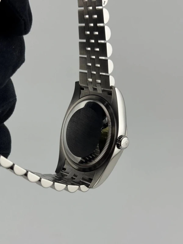 Rolex 36mm Steel and White Gold 116234 6