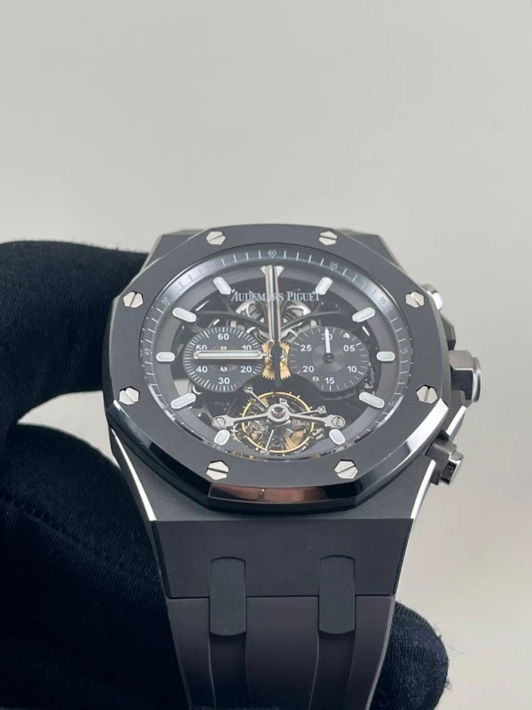 Audemars Piguet Tourbillon Chronograph Skeleton 26347TI.GG.D004CA.01 4
