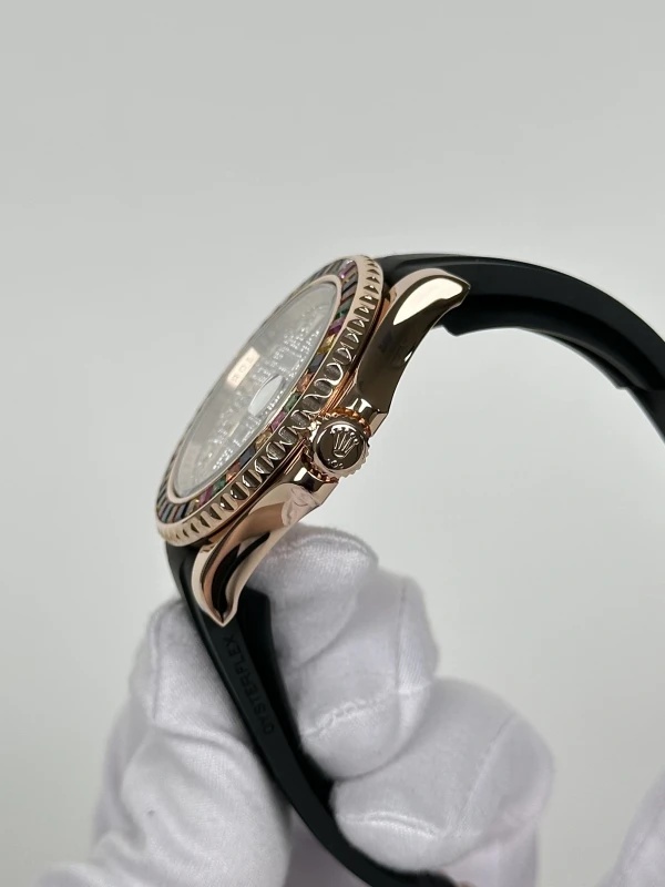 Rolex 40 mm Rainbow Rose Gold 116655 6