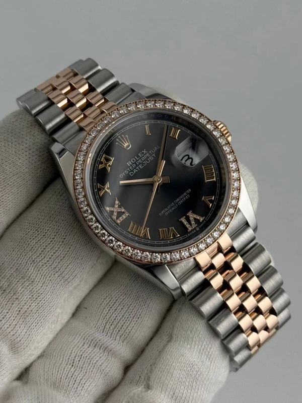 Rolex 36mm Steel and Everose Gold  126281rbr-0011 6