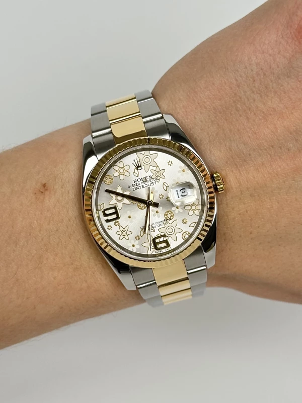 Rolex 36mm Steel and Yellow Gold  116233-0182 7