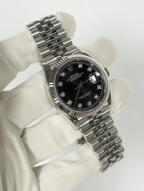 Rolex 36mm Steel and White Gold 126234-0027 2