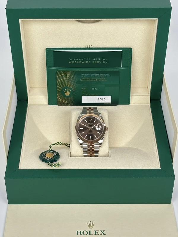 Rolex 41mm Steel and Everose Gold 126331-0002 5