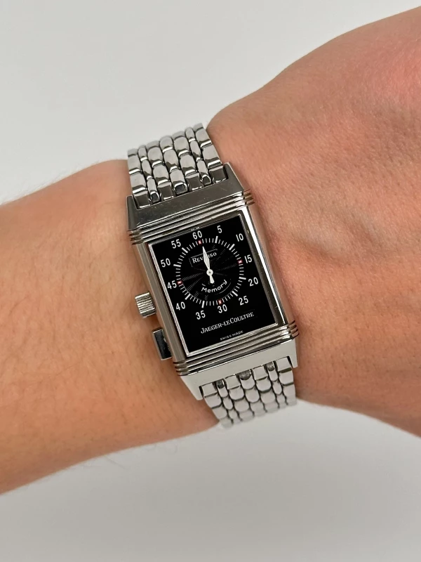 Jaeger LeCoultre Memory Chronograph Duoface 255.8.82 5