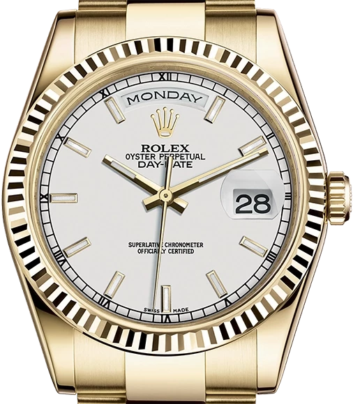 Rolex 36mm Yellow Gold  118238 2
