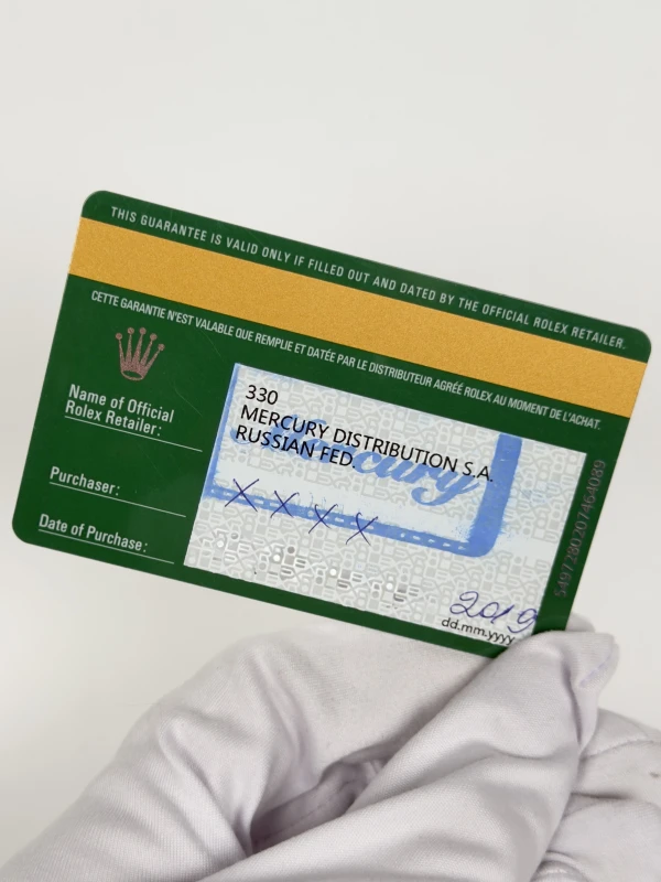 Rolex D -BLUE DIAL 126660-0002 5