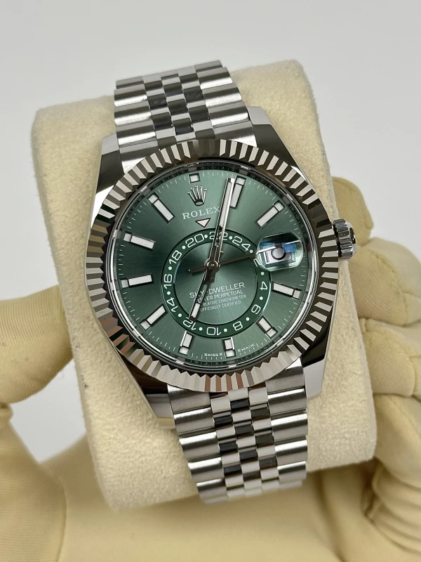 Rolex 42mm Steel and White Gold 336934-0002 3