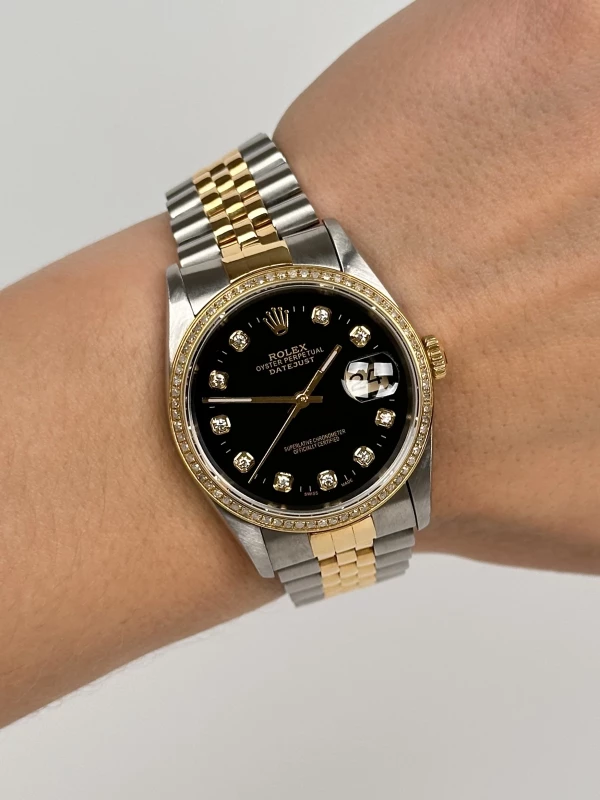 Rolex 36mm Steel and Yellow Gold 16233FIX 7