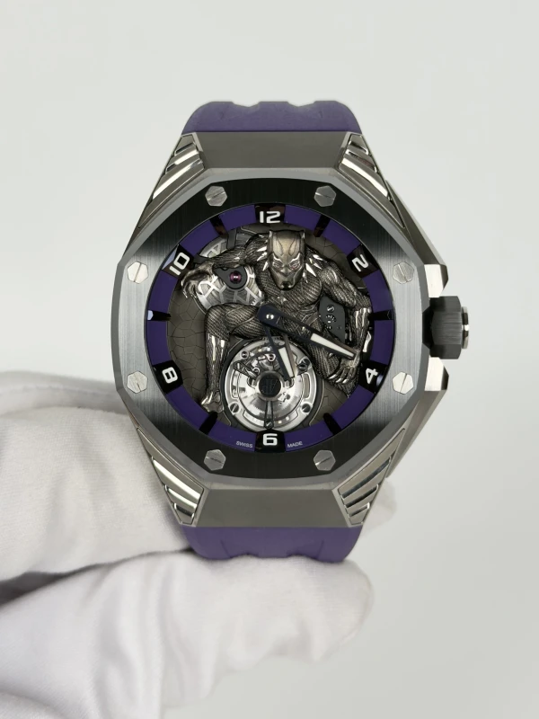 Audemars Piguet Concept Marvel Black Panther Flying Tourbillon 26620IO.OO.D077CA.01 2