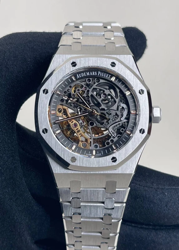 Audemars Piguet Double Balance Wheel Openworked  15407ST.OO.1220ST.01 5