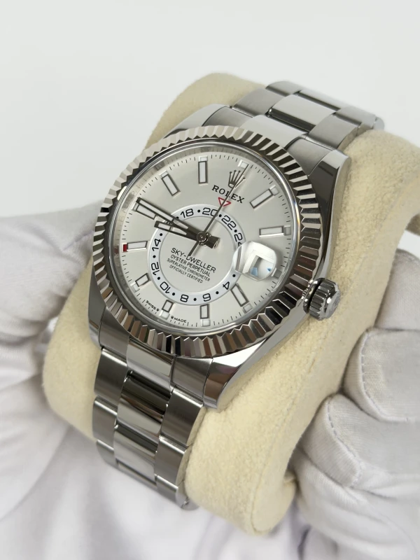 Rolex 42mm Steel and White Gold 336934-0003 3