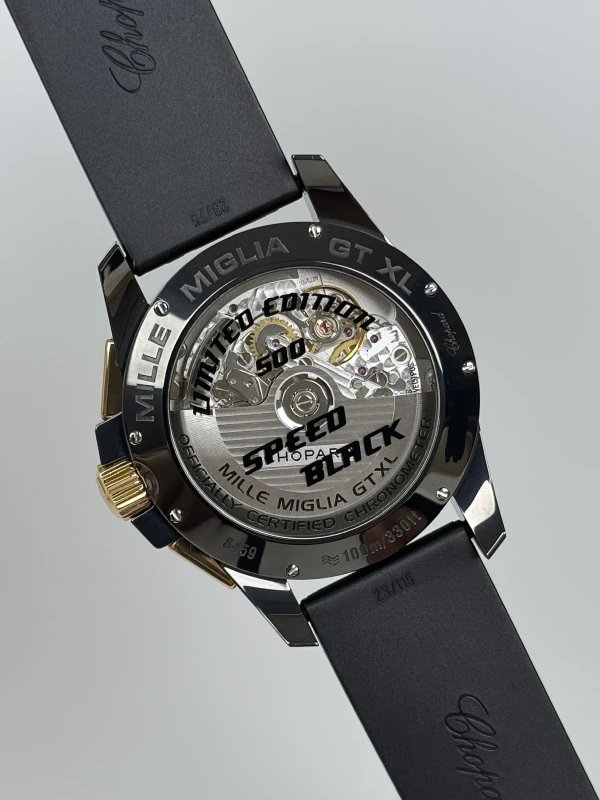 Chopard 1000 Miglia GT XL Chrono Speed Black Limited Edition 500 168459-6001 9