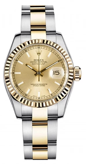 Rolex Lady 26mm Steel and Yellow Gold 179173 chso изображение - 1