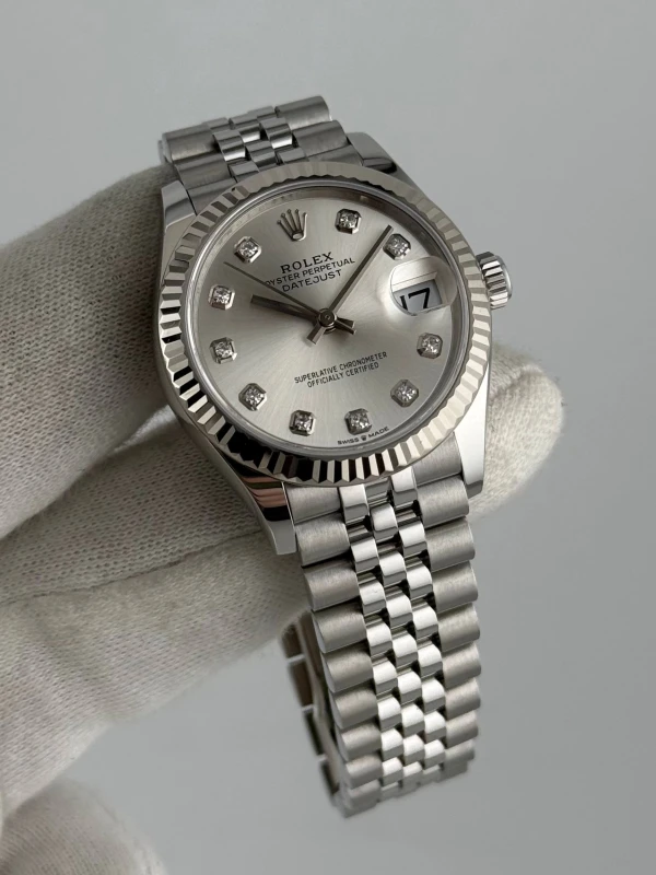 Rolex 31mm Steel and White Gold 278274-0030 6
