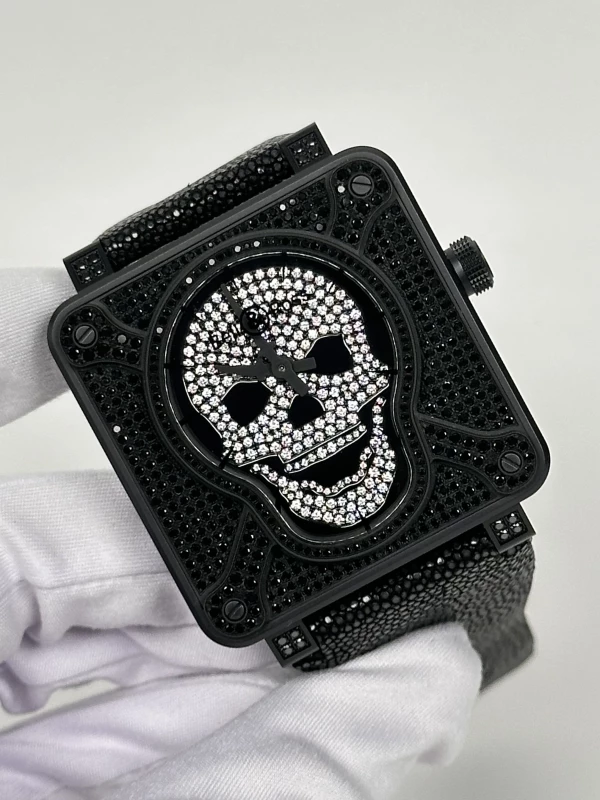 Bell & Ross BR 01 SKULL 672 BR0192-AIRBOR-FLD 3