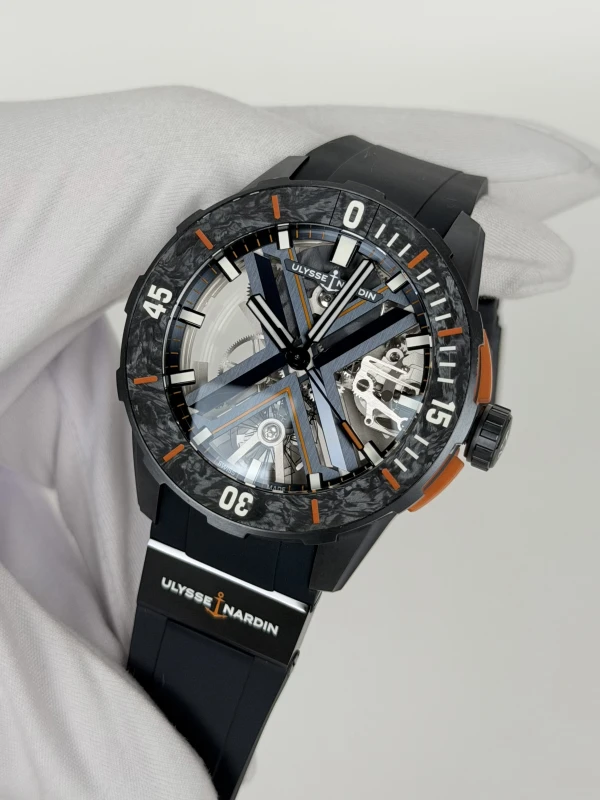 Ulysse Nardin X Skeleton 44mm 3723-170LE-3A-BLUE/3A 4