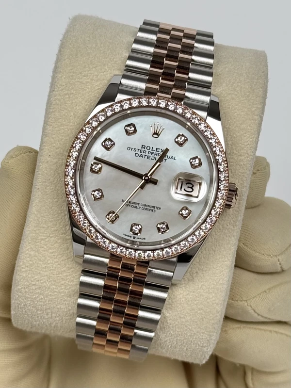 Rolex 36mm Steel and Everose Gold 126281rbr-0009 4
