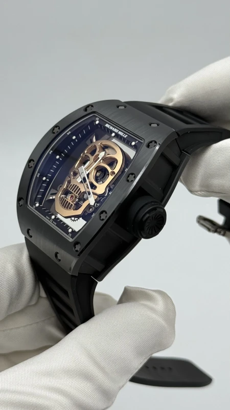 Richard Mille Skull Tourbillon Gold RM 52-01 AN CA-TZP 6