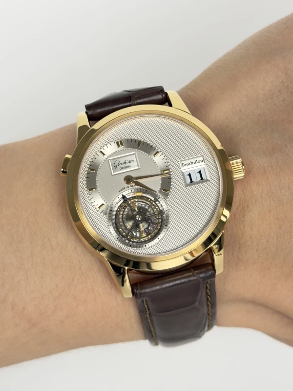 Glashutte Original LIMITED EDITION PINK GOLD TOURBILLON 93-01-01-04 6