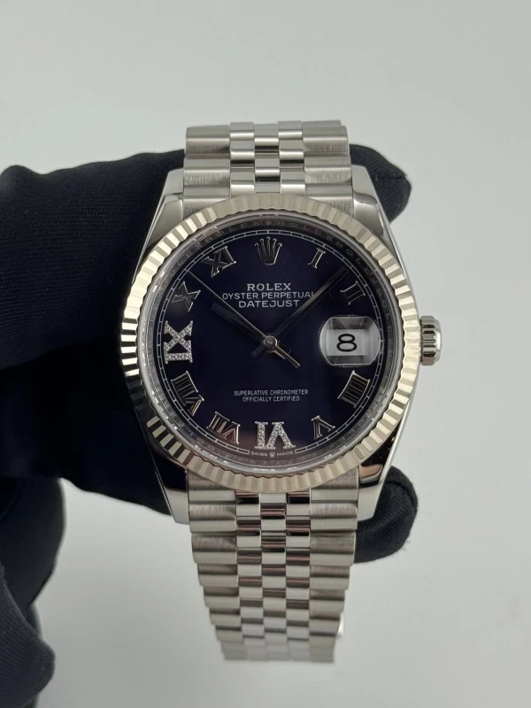 Rolex 36mm Steel and White Gold 126234-0021 2