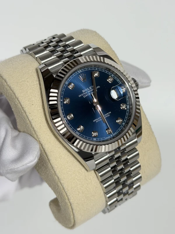 Rolex 41 mm, steel and white gold  126334-0016 2