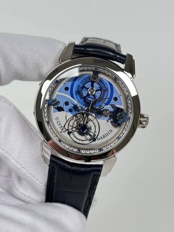 Ulysse Nardin Royal Blue Tourbillon 41 мм 799-80 4