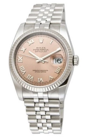 Datejust 31 mm Steel and White Gold