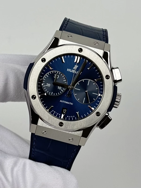 Hublot BLUE CHRONOGRAPH TITANIUM 521.NX.7170.LR 4