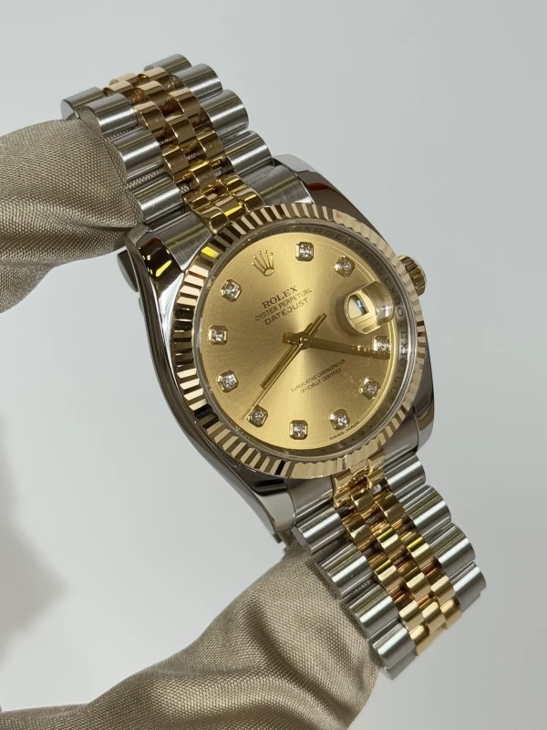 Rolex 36mm Steel and Yellow Gold 116233 chdj 2