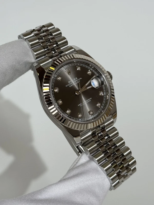 Rolex 41mm Steel and White Gold 126334-0006 2