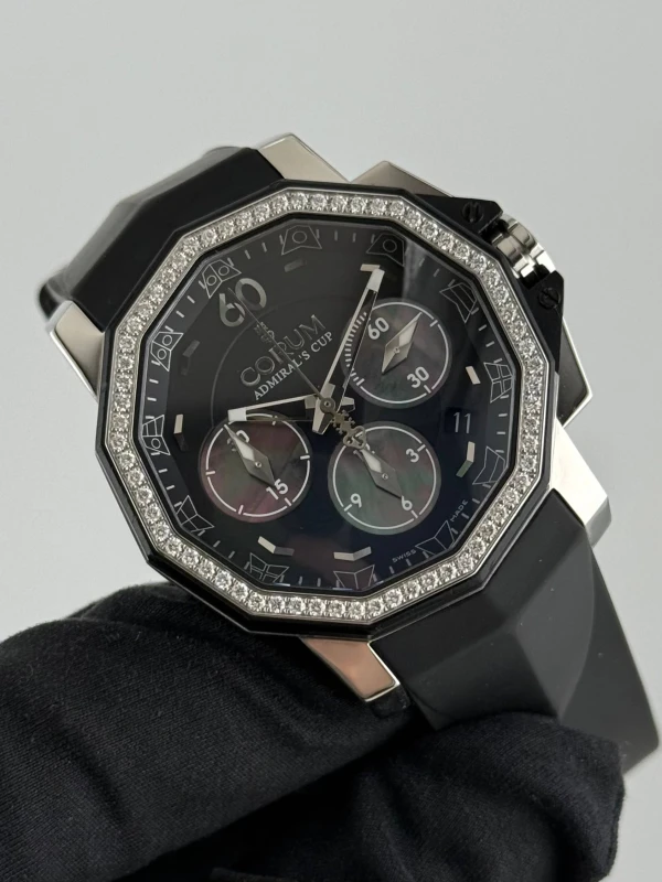 Corum Ladies Challenger 40 Chrono Diamonds 984.970.47/F371 PN34 5