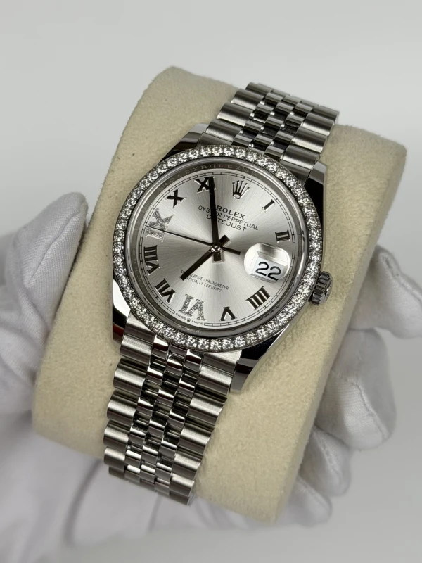 Rolex 36mm Steel and White Gold 126284RBR-0021 3