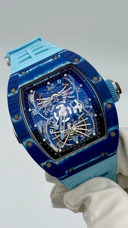 Richard Mille TOURBILLON AERODYNE BLUE RM 022 8