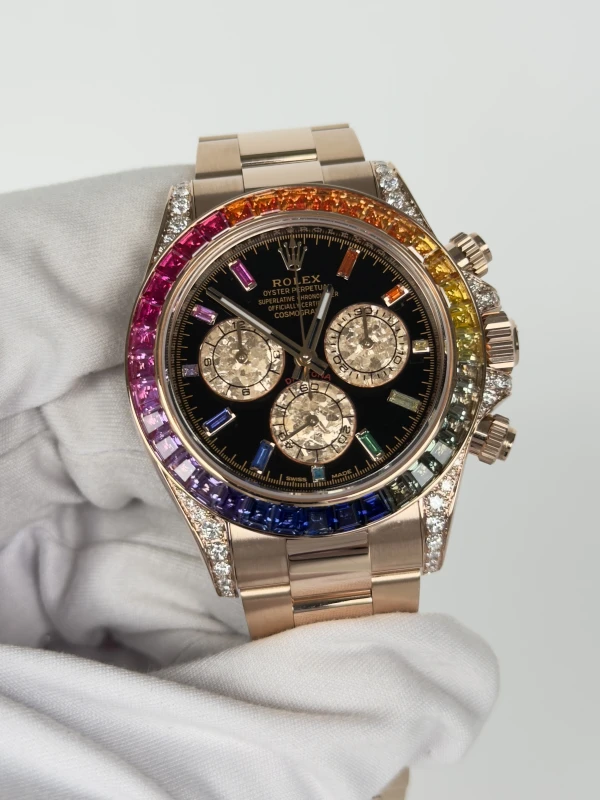 Rolex Cosmograph 40mm Everose Gold 'Rainbow' 126505XLAB 3