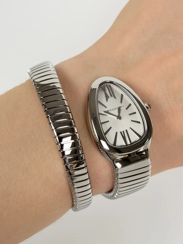 Bvlgari Serpenti Silver Dial 101828 4