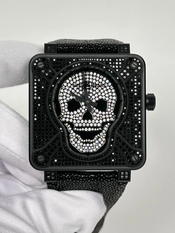 Bell & Ross BR 01 SKULL 672 BR0192-AIRBOR-FLD 2