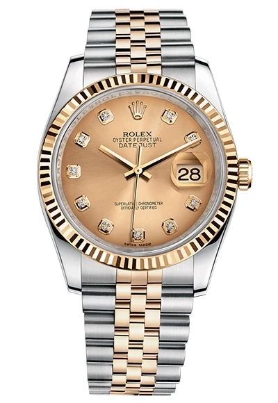 Datejust 36mm Steel and Yellow Gold
