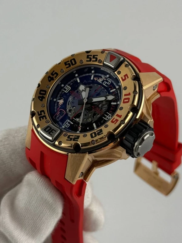 Richard Mille Diver Rose Gold RM028 4
