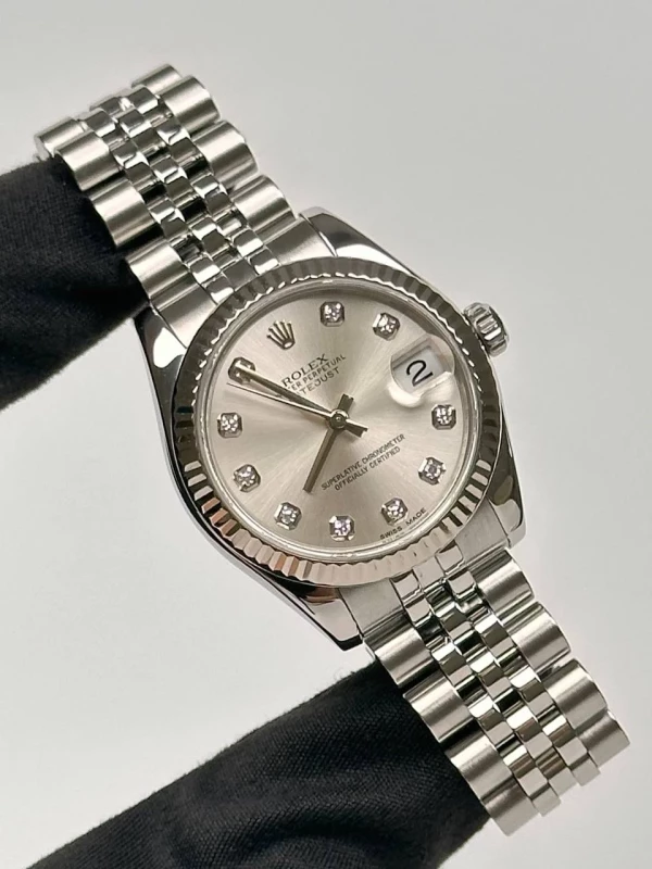 Rolex 31mm Steel and White Gold 178274-0018 2