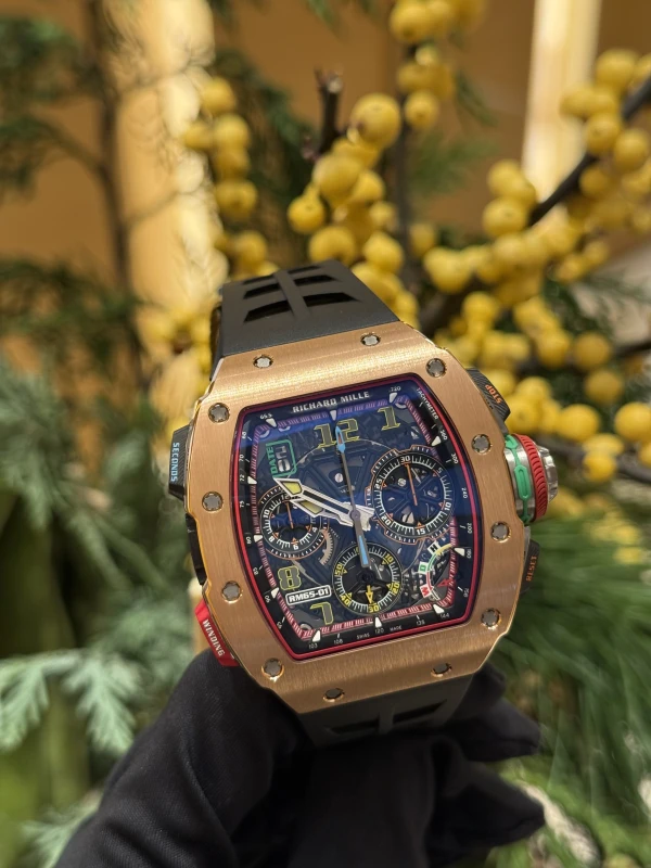 Richard Mille RM 65-01 Automatic Split Seconds Chronograph RM 65-01 Rose Gold 2