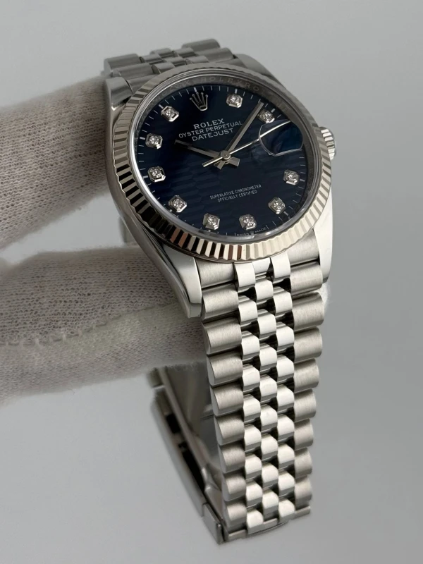 Rolex Datejust 36mm Steel and White Gold 126234-0057 3